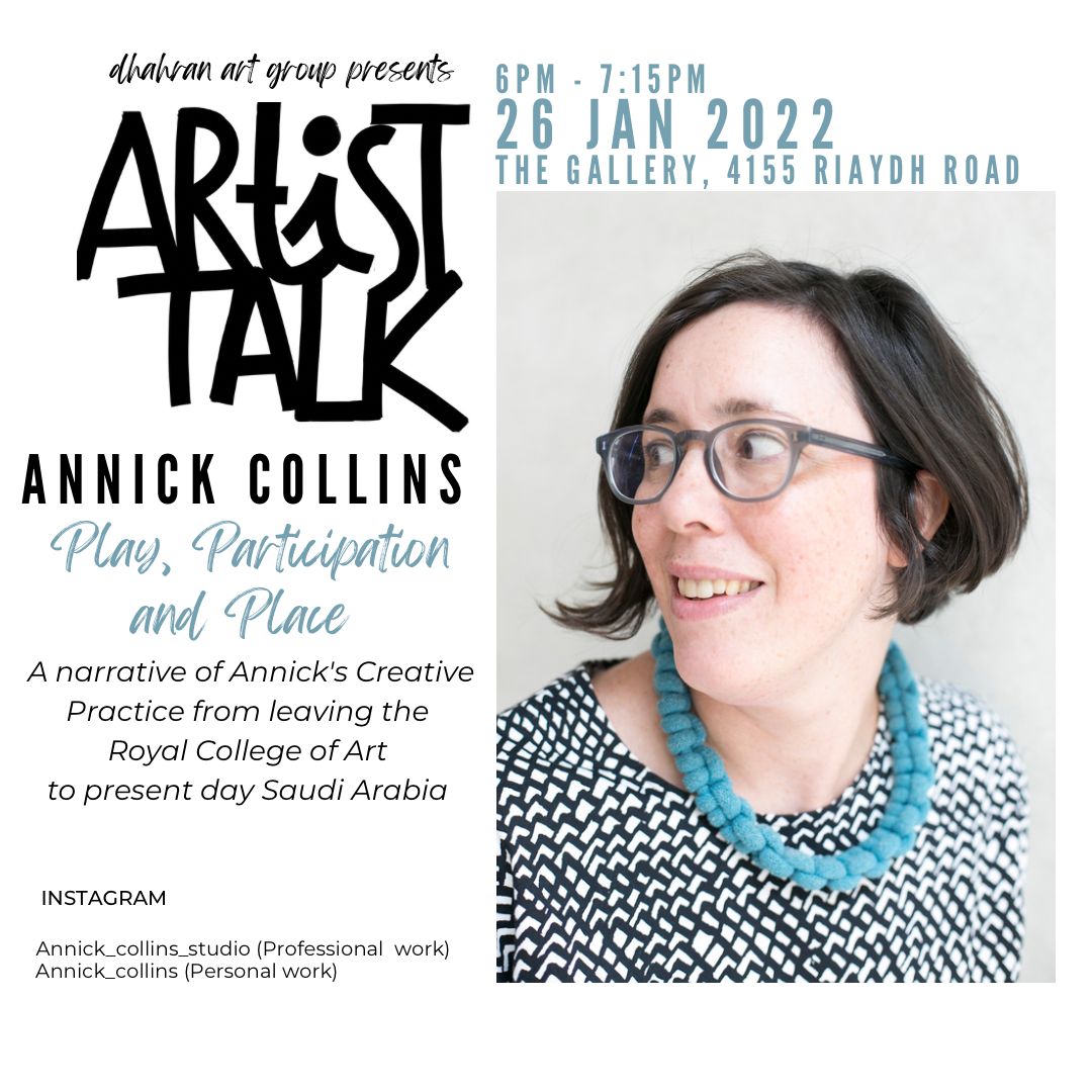 Artist Talk with Annick Collins