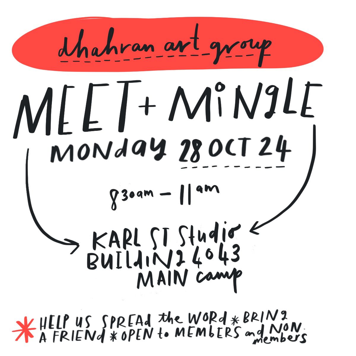 Meet and Mingle at Karl Street Studio